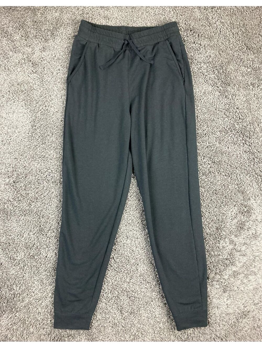 Nike Yoga Restore Jogger Pants Women's Black Dri-Fit Sweatpants Sz S